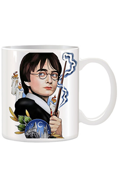 OEM Cană albă personalizată cu Harry Potter, INOVATIX®. 330ml
