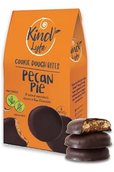 Kind Lyfe Pecan Pie Cookie Dough Bites, Plant Based, Gluten Free, Vegan, Pack of 1