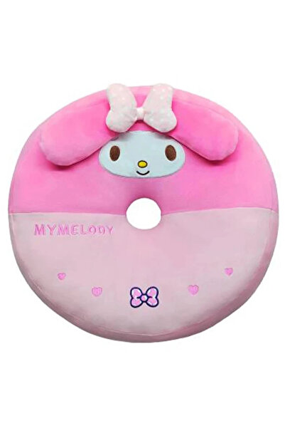 Miniso Sanrio Lisanslı Yuvarlak Peluş Yastık - My Melody