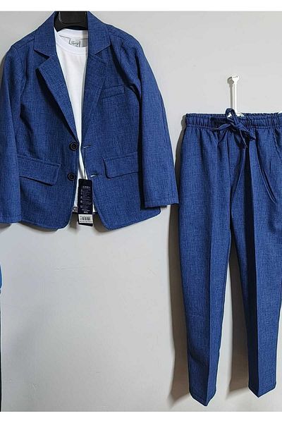 Terry Kids Three-Piece Suit with Tee
