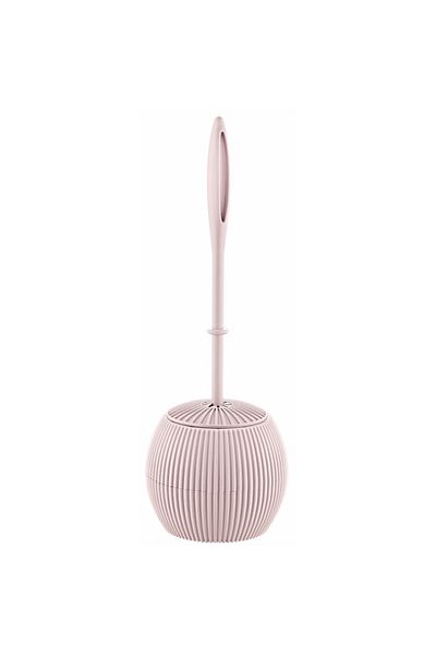 flores Perie WC cu suport, din plastic, Y142, roz