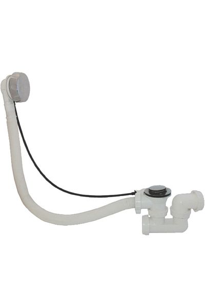 flores Plastic siphon for bathtub overflow with adjustment