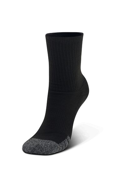 Under Armour ȘOSETE Under Armour HeatGear Crew JR 3P, Negru, Unisex