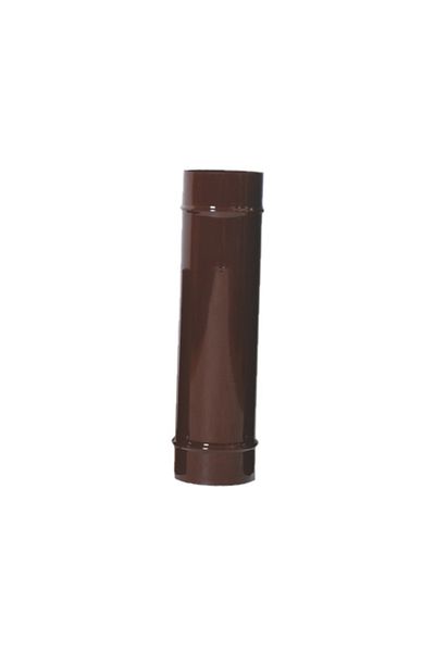 flores Enameled smoke exhaust flue, brown, 130 mm x 50 cm