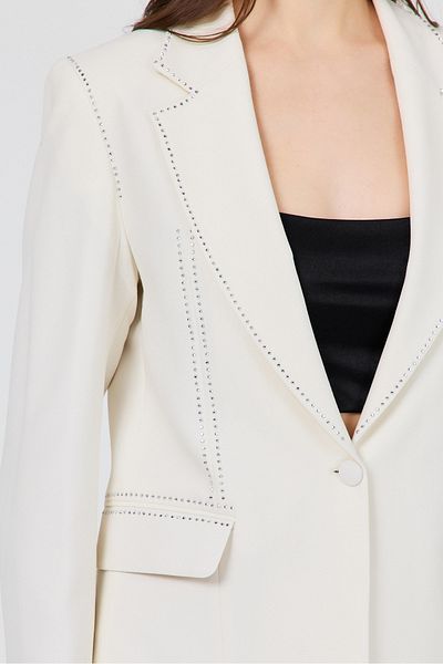 Ted Davıd Stone Detailed Suit