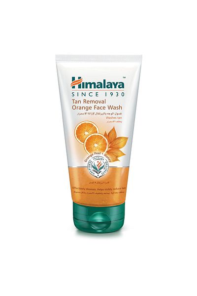 Himalaya Tan Removal Orange Face Wash Visibly & Gently Reduces Skin Tan & Dead Skin Cells -150ML