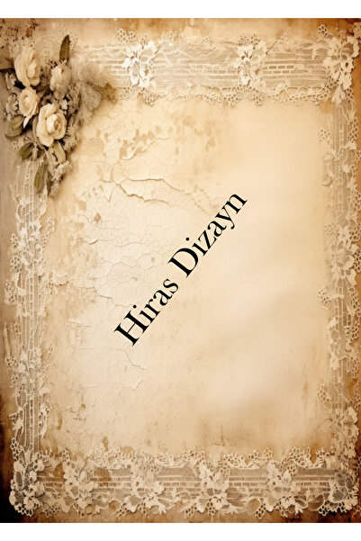 Hiras Dizayn Kuromi54 - 20 قطعة من ورق الحدث اللطيف بنمط الدانتيل العتيق مقاس A4