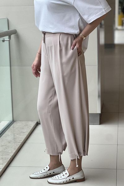 sentez giyim Synthesis Leg Encapsulated Shalwar Trousers