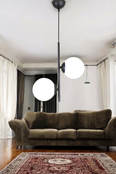 metal chandelier black