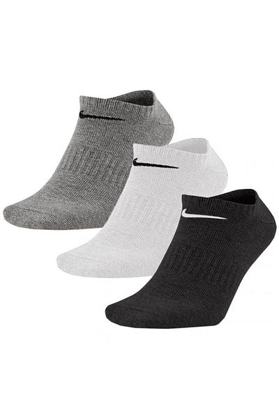 Nike PONOŽKY Nike Everyday Lightweight No-Show 3pack, Bílé, Unisex
