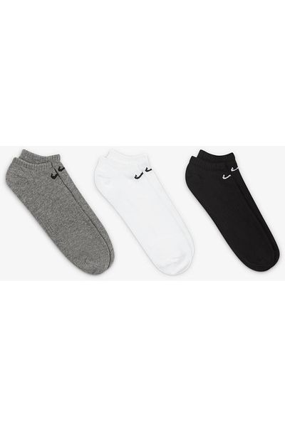 Nike PONOŽKY Nike Everyday Lightweight No-Show 3pack, Bílé, Unisex