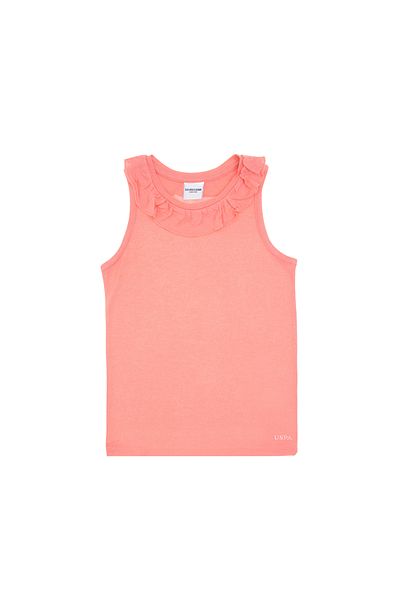 U.S. Polo Assn. Girl's Pink T-Shirt 50306242-Vr041