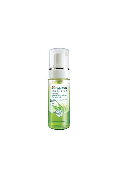 Himalaya Purifying Neem Foaming Face Wash Spreads Smoothly, Removes Excess Oil & Impurities -150 Ml