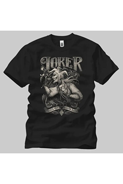 Built By Crazy Joker: Gledaj kako svet gori unisex majica