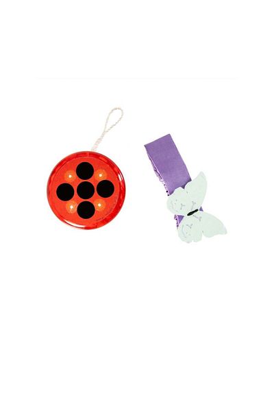 Miraculous Yoyo set with lights and bracelet for children - Miraculous Ladybug Universal
