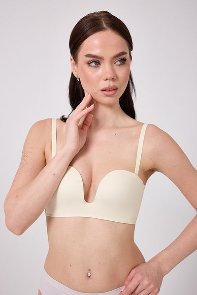 Bernato # lazersutyen Laser Cut Supported V Bra – Χωρίς ραφή, συσκευασία, για καθημερινή χρήση και ειδικές περιστάσεις