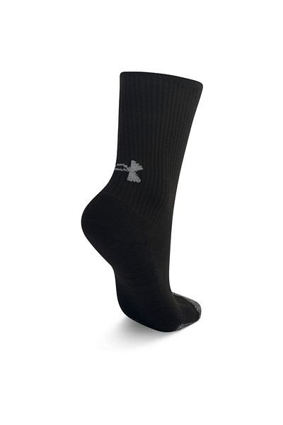 Under Armour ȘOSETE Under Armour HeatGear Crew JR 3P, Negru, Unisex