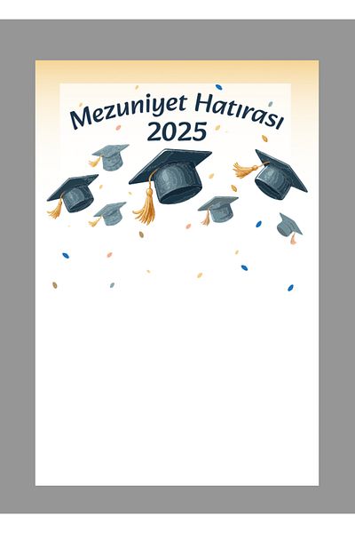 Hayal.kirtasiyesi Graduation Shooting Fund 100X150 cm Shooting Tarpaulin, Fotosf Fund, Graduation Souvenir