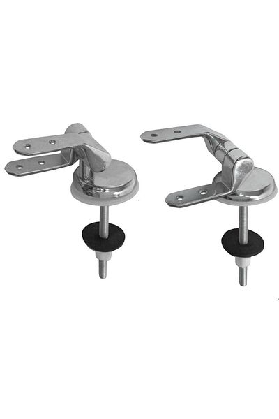 flores Balama pentru prindere capac WC, siliconat + MDF, 2 buc / set