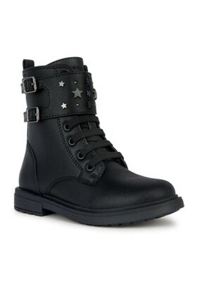 Geox girls' ankle boots J169QD-000BU black