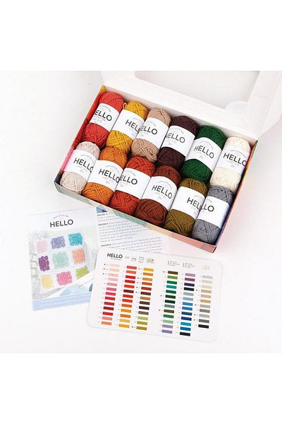 EDA HOME TEKSTİL Здравейте, комплект от 12 конци - VINTAGE