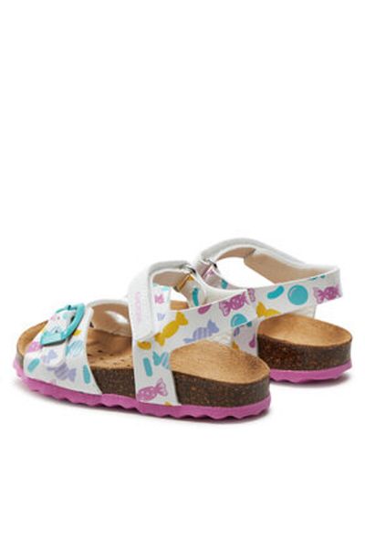 Geox girls' sandals B922RA-000HH white