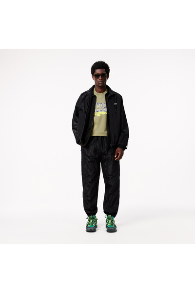 Lacoste Erkek Relaxed Fit Siyah Eşofman Altı
