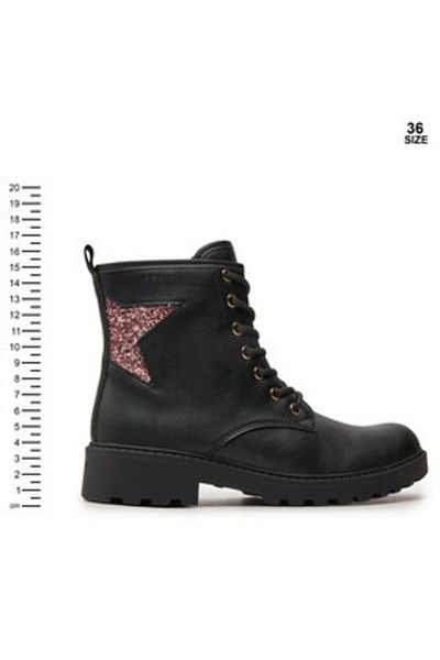 Geox girls' boots J9420G-0BCEW black