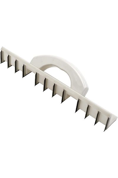 flores Plaster scraper, 90 degree angle, white, 340 mm