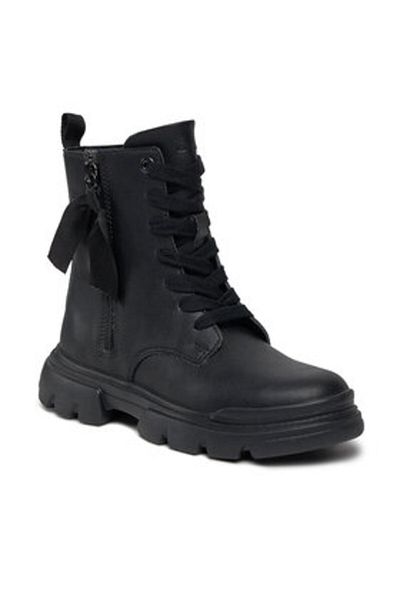 Geox girls' ankle boots J36HVG-000BC black