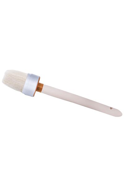 flores Round brush with wooden handle, 35 mm