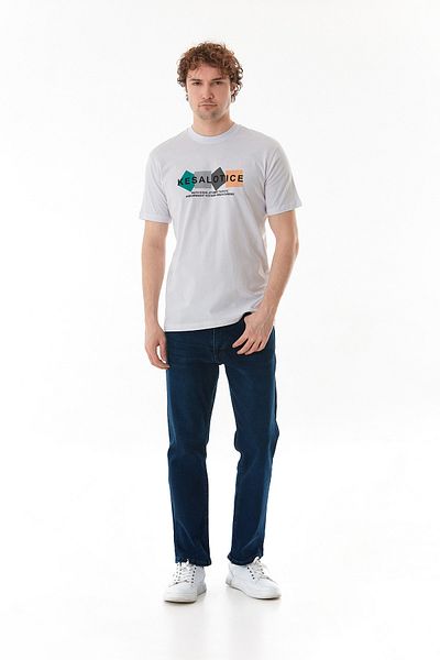 Fulla Moda Printed Crew Neck T-Shirt