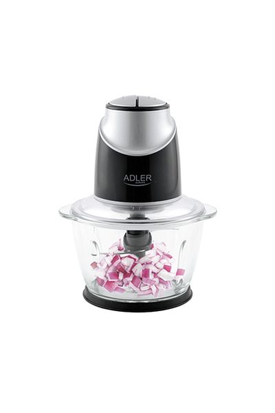 adler Electric chopper Adler AD4082, 300W, 1.2L, 4 blades, glass bowl