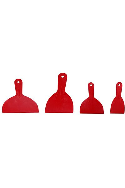 flores Plastic spatula, 4 pcs / set