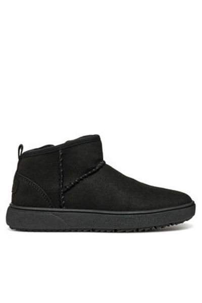 Geox girls' ankle boots J46HUC-000AU black