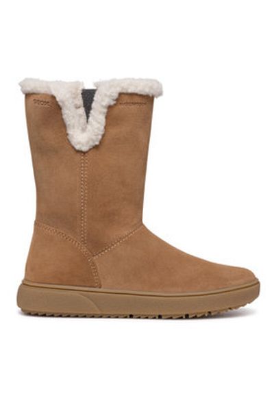 Geox girls' boots J46HYA-00022 brown