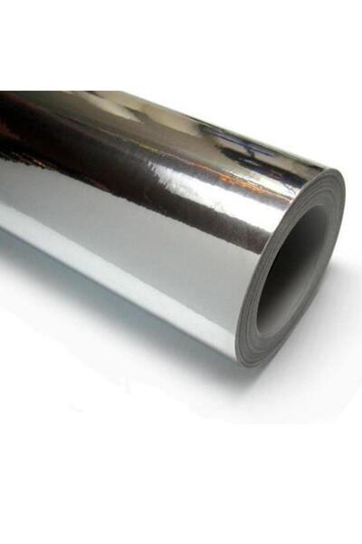 DEGE HOME Chrome Silver Foil Adhesive Foil 120 X 200 cm