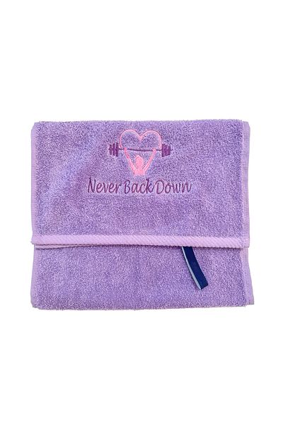denizlicotton Embroidered Sports Towel Cotton, Anti-Bacterial, Sweat-Absorbent Fitness Plates Boxing Tennis Sports Towel