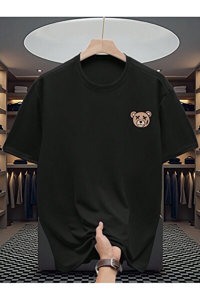 Gollinger Ανδρικό μπλουζάκι Yakada με στάμπα αρκουδάκι και λαιμόκοψη ποδηλάτου