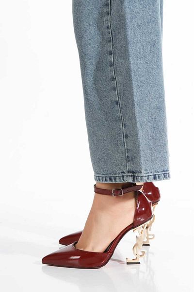 MODA Gold Metal Cast Heel Single Band
