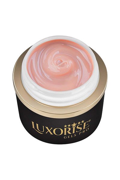 LUXORISE Gel UV pentru unghii Jellyflex, piele aurie, 15 ml