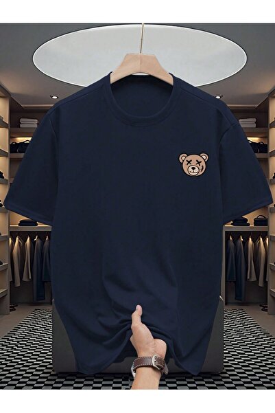 Gollinger Ανδρικό μπλουζάκι Yakada με στάμπα αρκουδάκι και λαιμόκοψη ποδηλάτου