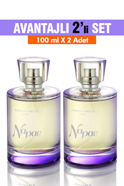 Alberto Taccini 2'Li Set Alberto Taccini NAPAE Kadın Parfümü - 100 ml