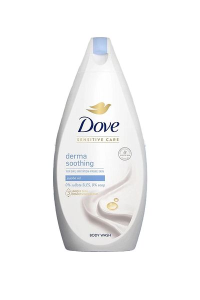 Dove Derma Soothing Sulfate Free for Dry & Sensitive Skin, 450ml