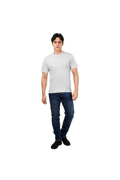 Giordano Men's Giordano Cotton Crewneck Slim Fit Tee - Short Sleeve