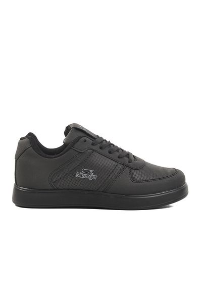 Slazenger Black Nubuck Unisex Sports Shoes Point g