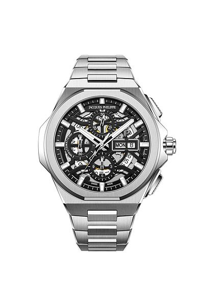 Jacques Philippe Jpagc6413X6Blk Men's Wrist Watch