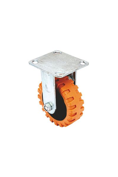 flores Trolley wheel, fixed, professional, 5'' x 125 mm