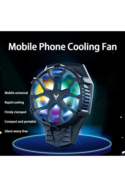 fulina Mobile Phone Cooling Fan, with Silent and glare Fan, Super cooling essential for mobile games