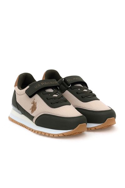 U.S. Polo Assn. Boy's Khaki Sports Shoes 50305414-Vr027